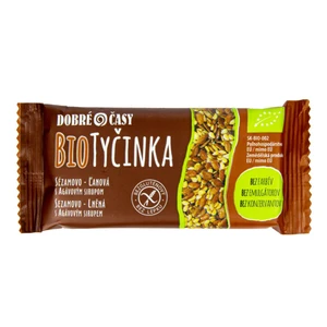 Tyčinka sezamovo-ľanová 40 g BIO   DOBRÉ ČASY