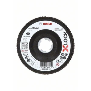 Bosch Accessories 2608619197 lamelový kotúč Ø 115 mm Zrnitosť 40 1 ks