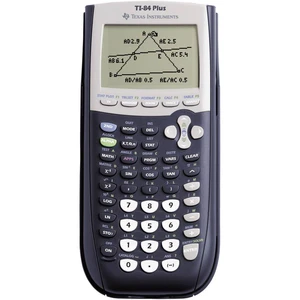 Texas Instruments TI-84 PLUS grafický počítač čierna, sivá  na batérie (š x v x h) 89 x 27 x 192 mm