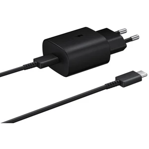 Samsung EP-TA800 nabíjačka pre mobilný telefón s funkciou rýchlonabíjania USB-C™  čierna