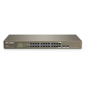 IP-COM Networks G1024F sieťový switch 24 + 2 porty 10 / 100 / 1000 MBit/s