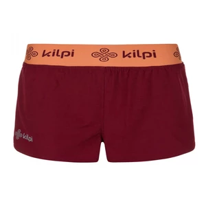 Women's functional shorts KILPI IRAZU-W dark red