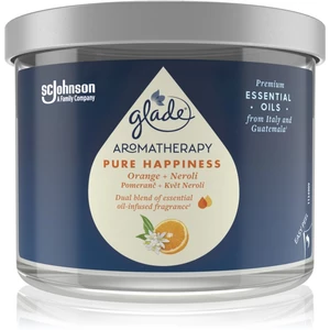 GLADE Aromatherapy Pure Happiness vonná svíčka Orange + Neroli 260 g