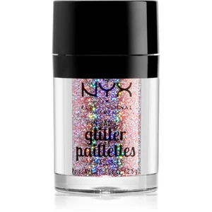 NYX Professional Makeup Glitter Goals metalické trblietky na tvár a telo odtieň 03 Beauty Beam 2.5 g