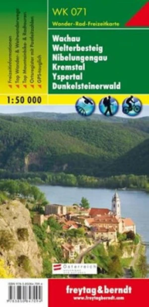 WK 071 Wachau-Dunkelsteinerwald 1:50 000 / turistická mapa