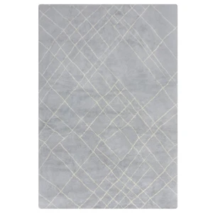 Kusový koberec Furber Alisha Fur Berber Grey/Ivory-120x170