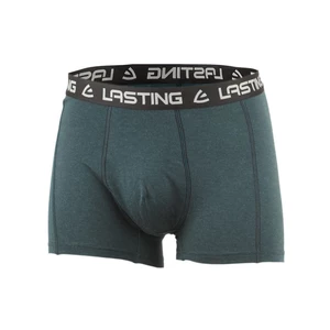 Pánské Merino boxerky Lasting LORO - petrolejové Velikost: S