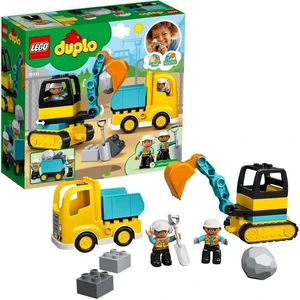 LEGO® DUPLO® Town 10391 Náklaďák a pásový bagr