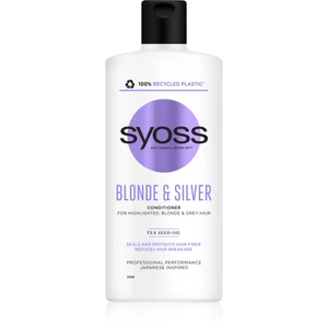 Syoss Blonde & Silver kondicionér pro blond a šedivé vlasy 440 ml