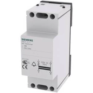 Zvonkový transformátor na lištu Siemens 4AC3208-1, 8+12 V/ 8 W, šedá