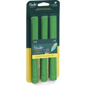 Vlákno pro 3D tiskárny 3Doodler 3DS-ECO07-GREEN-75, PLA plast, zelená