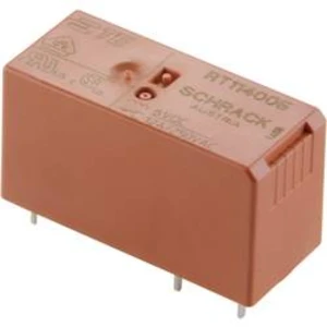 RT-výkonové rychlé relé, 16 A, 1 x přepínací kontakt 230 V/AC TE Connectivity RT314730