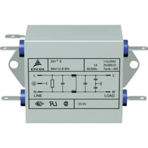 Odrušovací filtr Epcos B84112BB120, 115/250 V, 50/60 Hz, 250 V/AC, 20 A, 20 A