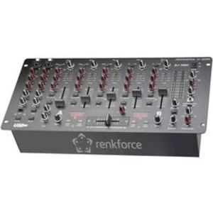 DJ mixážní pult Renkforce DJM700U, USB, 19"