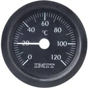 Velký teploměr s integrovanou kapilárou IMIT, 0 až 120 °C