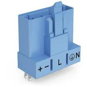 Síťový konektor WAGO zástrčka, počet kontaktů: 5, 16 A, 250 V, modrá, 100 ks