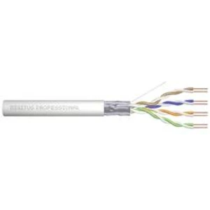 Ethernetový síťový kabel CAT 5e Digitus DK-1521-V-1, F/UTP, 4 x 2 x 0.20 mm², šedobílá (RAL 7035), 100 m