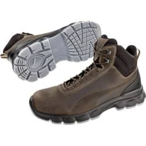 Bezpečnostní obuv ESD S3 PUMA Safety Condor Mid ESD SRC 630122-43, vel.: 43, hnědá, 1 pár