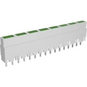 LED řádek 8nás. Signal Construct, ZALW 082, 9 mm, zelená