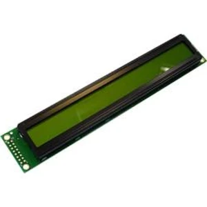 LCD displej Display Elektronik DEM40271SYH-LY, (š x v x h) 182 x 33.5 x 11.6 mm, žlutozelená