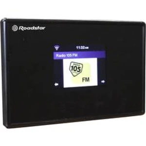 Adaptér internetového rádia Roadstar AUX, Bluetooth, Wi-Fi, černá