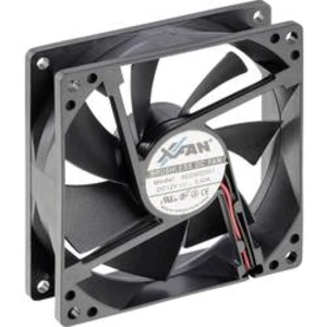 Axiální ventilátor X-Fan RDD8025S1 RDD8025S1, 12 V/DC, 36 dB, (d x š x v) 80 x 80 x 25 mm