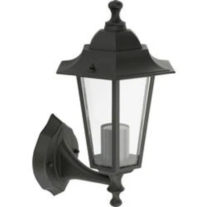 Venkovní nástěnné osvětlení E27 Smartwares Wandleuchte Classico Aluminium 10.009.10 černá