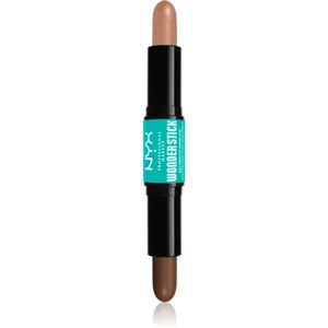 NYX Professional Makeup Wonder Stick Dual Face Lift obojstranná kontúrovacia tyčinka odtieň 04 Medium 2x4 g