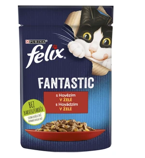 FELIX Fantastic kapsička 26x85g s hovädzím v želé