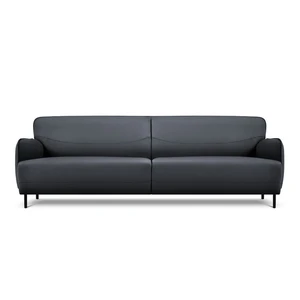 Modrá kožená pohovka Windsor & Co Sofas Neso, 235 x 90 cm