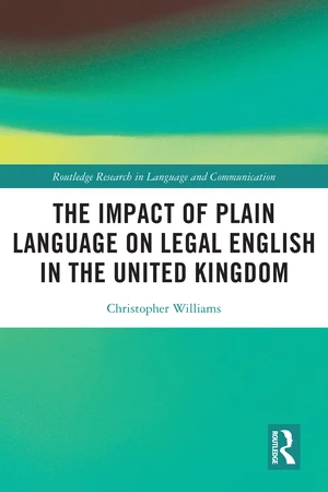 The Impact of Plain Language on Legal English in the United Kingdom