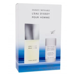 Issey Miyake L´Eau D´Issey Pour Homme dárková kazeta toaletní voda 75 ml + deostick 75 ml pro muže