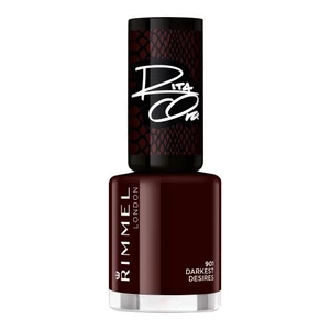 Rimmel London 60 Seconds By Rita Ora 8 ml lak na nehty pro ženy 901 Darkest Desires