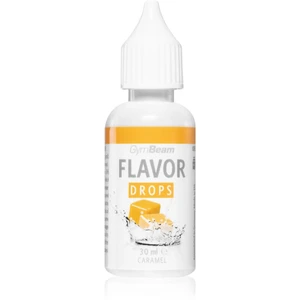 GymBeam Flavor Drops dochucovadlo příchuť Caramel 30 ml