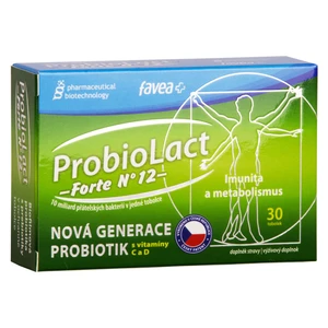 FAVEA ProbioLact forte N°12 30 kapsúl