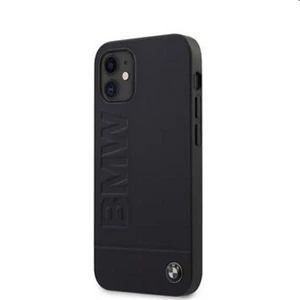 BMW Leather Hot Stamp Tok  iPhone 12 mini, Navy