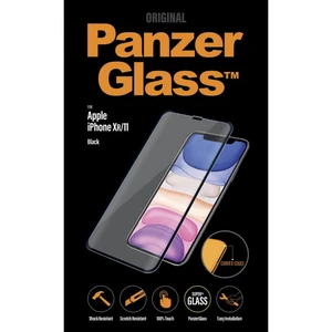 Temperált védőüveg PanzerGlass Curved Edges Apple iPhone 11/XR, fekete