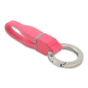 4smarts KeyRing - Kulcstartó Micro-USB kábellel, Pink