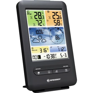 Bresser Optik 5in1 Profi-Sensor V 7002585 digitálna bezdrôtová meteostanica Predpoveď pre 1 deň