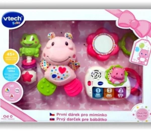 Vtech první dárek pro miminko CZ růžový