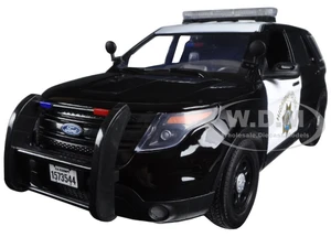 2015 Ford PI Utility Interceptor CHP California Highway Patrol 1/18 Diecast Model Car by Motormax