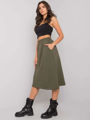 Sweatshirt Rushmoor khaki skirt