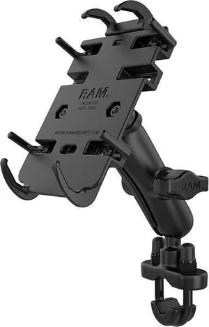 Ram Mounts Quick-Grip Phone Mount with Handlebar U-Bolt Base Poseedor