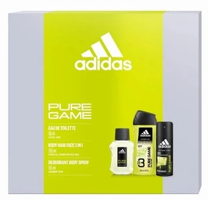 ADIDAS PURE GAME toaletná voda 50ML + sprchový gél 250ML + deodorant 150ML