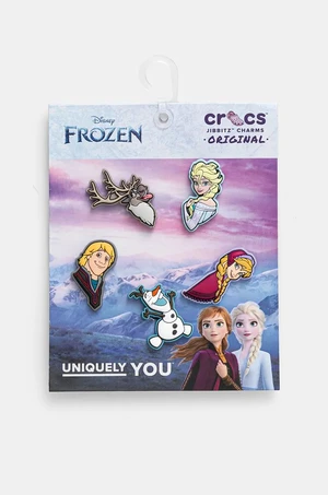 Detské odznaky na topánky Crocs Frozen Character 5-pak 10013626