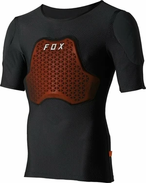 FOX Baseframe Pro Short Sleeve Chest Guard Black S Védőfelszerelés