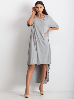 Gray oversized dress