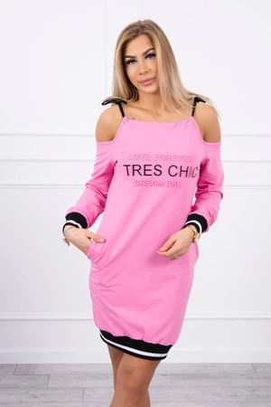 Tres Chic dress light pink