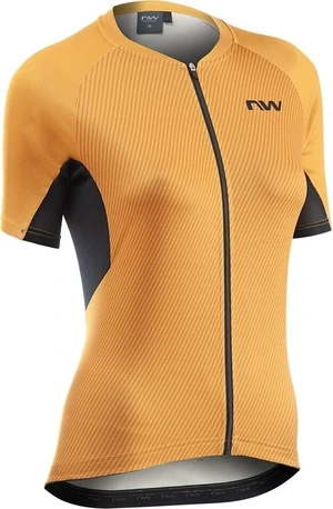 Northwave Force Evo Women Short Sleeve Koszulka Ochre XS