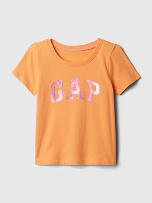 GAP Kids ́s T-shirt with metallic logo - Girls